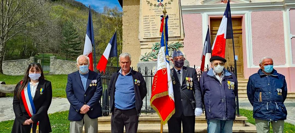 Cérémonie du 8 mai 2021.