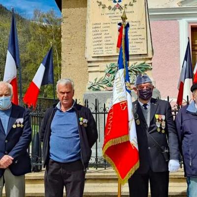 Cérémonie du 8 mai 2021.