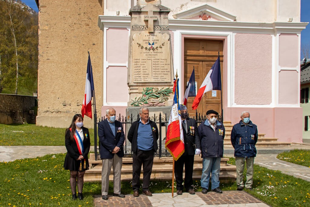 Cérémonie du 8 mai 2021.