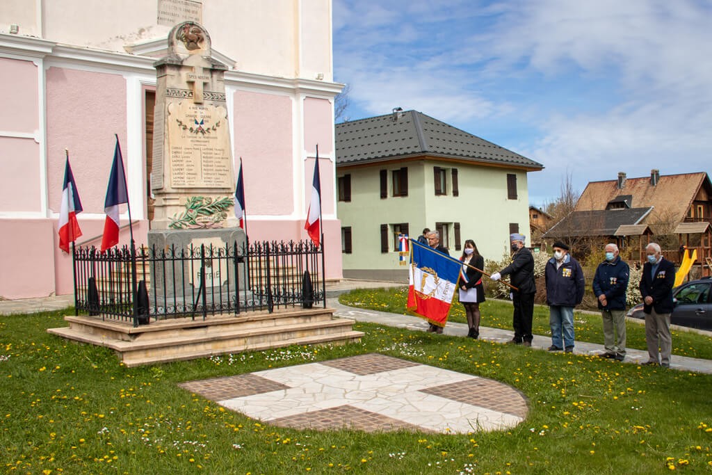 Cérémonie du 8 mai 2021.