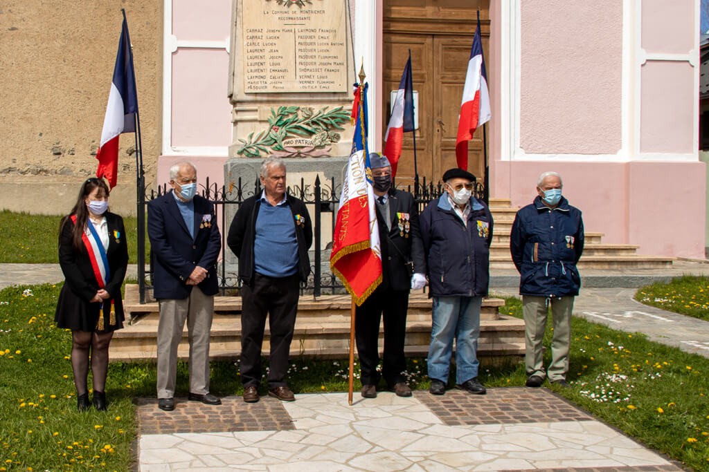 Cérémonie du 8 mai 2021.