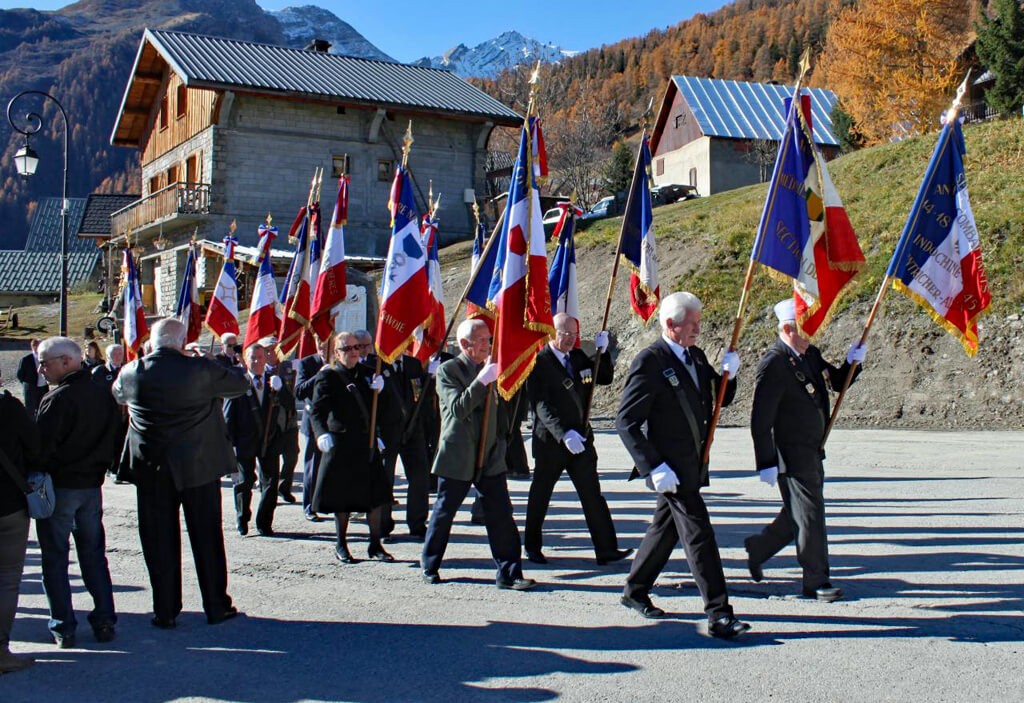 Inauguration Monument aux morts Albanne