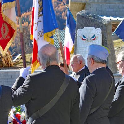 Inauguration Monument aux morts Albanne