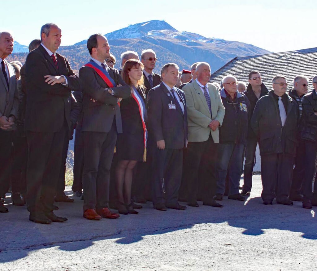 Inauguration Monument aux morts Albanne