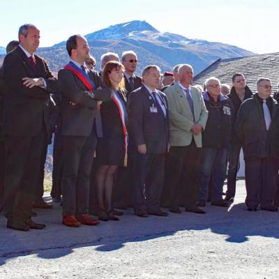 Inauguration Monument aux morts Albanne