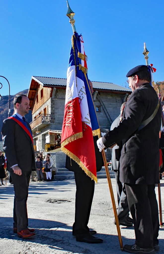 Inauguration Monument aux morts Albanne