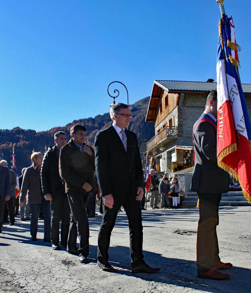 Inauguration Monument aux morts Albanne