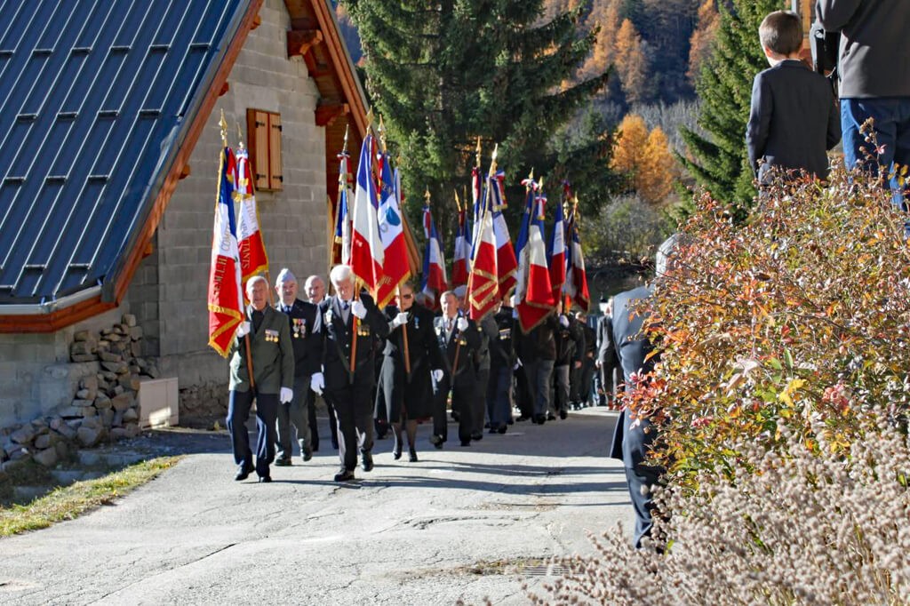 Inauguration Monument aux morts Albanne