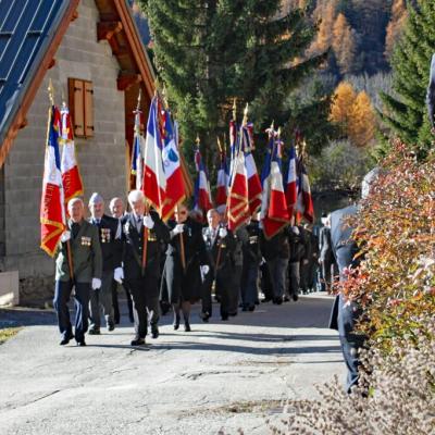 Inauguration Monument aux morts Albanne