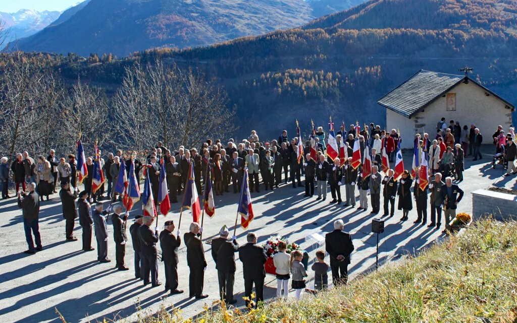 Inauguration Monument aux morts Albanne