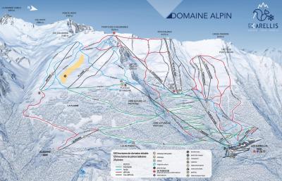 Plan des pistes 2023